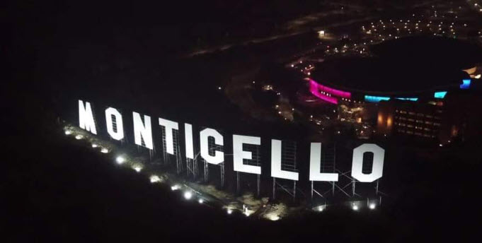 Letras Casino Monticello